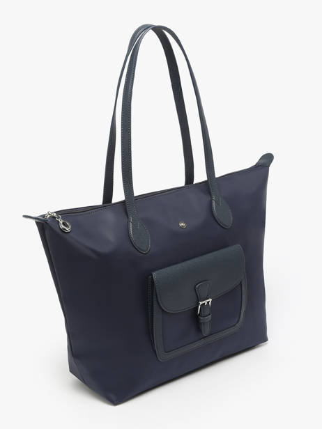 Shoulder Bag Kiana Nylon Hexagona Blue kiana 1720181 other view 2