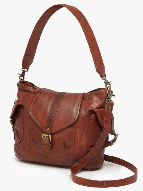 Shoulder Bag Heritage Leather Biba Brown heritage CLT1L other view 2