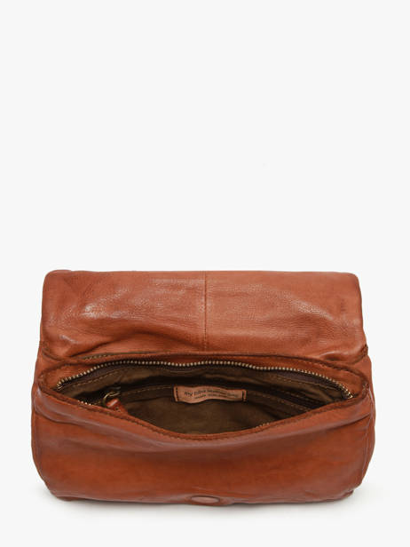 Shoulder Bag Heritage Leather Biba Brown heritage BT33 other view 3