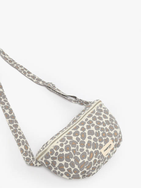 Recycled Coton Custine Belt Bag Rivedroite Brown into the wild CUSTIINT other view 2