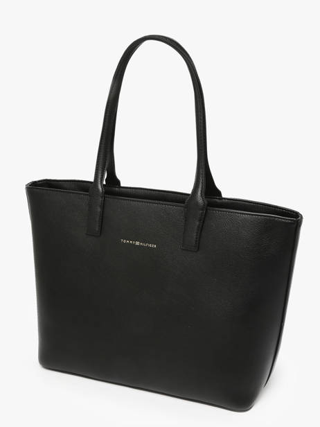 Shoulder Bag Th Logotape Polyurethane Tommy hilfiger Black th logotape AW17449 other view 2