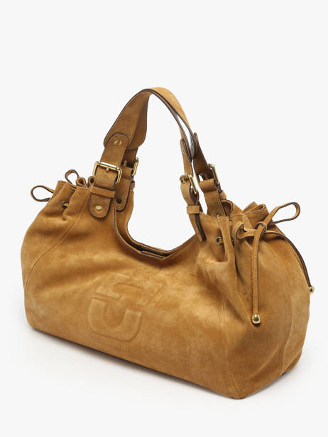 Shoulder Bag Chiara Leather Gerard darel Yellow chiara DCS84407 other view 2