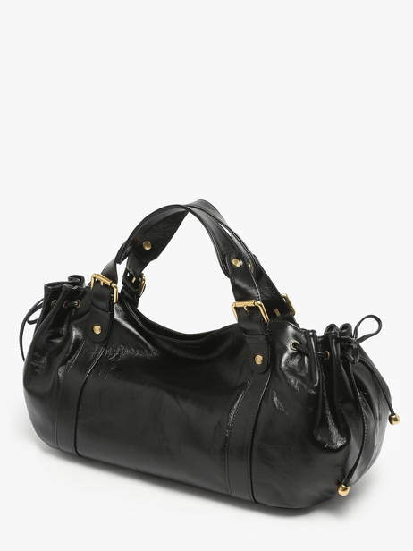 Shoulder Bag Premium Leather Gerard darel Black premium DCS01417 other view 2