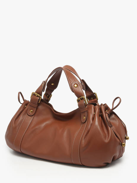 Shoulder Bag Icone Leather Gerard darel Brown icone DCS01410 other view 2