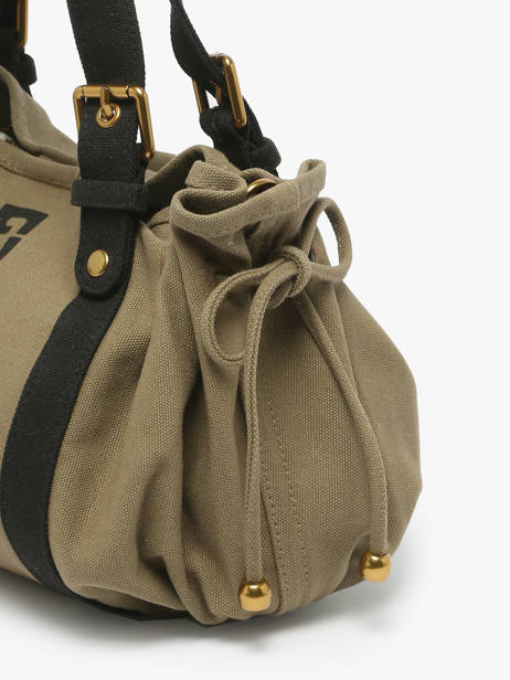 Crossbody Bag Canvas Cotton Gerard darel Green canvas DCS67450 other view 5