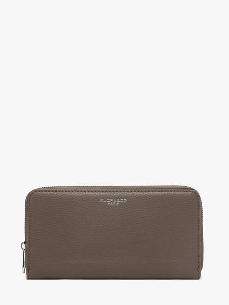 Zip Wallet Classic Miniprix Beige grained H1689 other view 1