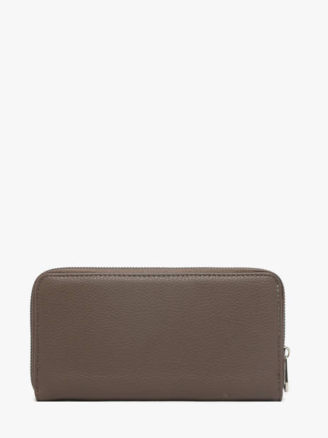 Zip Wallet Classic Miniprix Beige grained H1689 other view 3