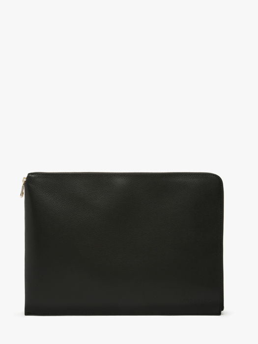Longchamp Le foulonné Etui passeport Noir