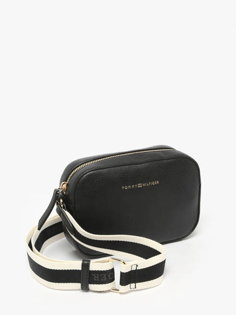 Shoulder Bag Th Logotape Polyurethane Tommy hilfiger Black th logotape AW17450 other view 2