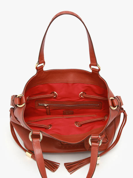 Medium Bucket Bag Premier Flirt Lancel Red premier flirt A10110 other view 4
