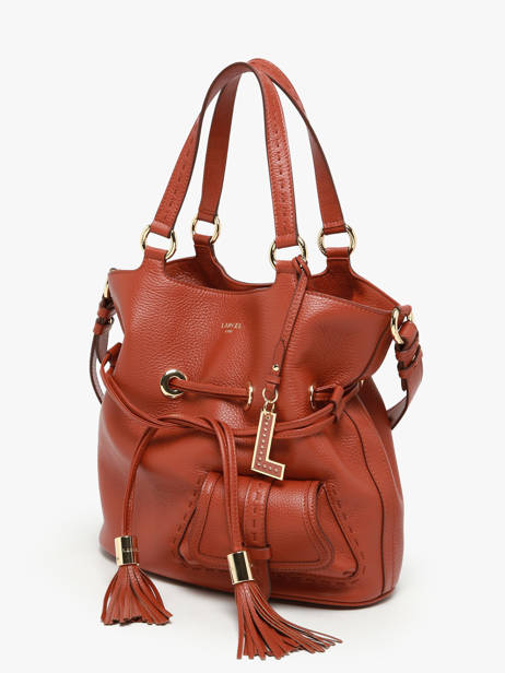 Medium Bucket Bag Premier Flirt Lancel Red premier flirt A10110 other view 3