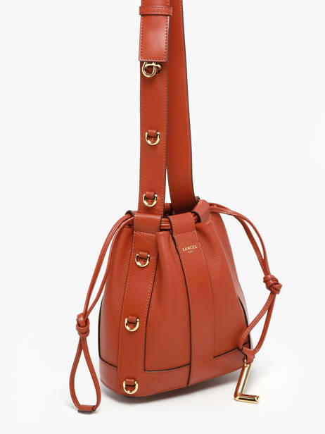 Sac Bandoulière Elles Cuir Lancel Rouge elles A13979 vue secondaire 2