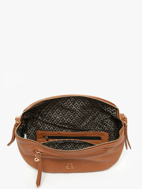 Belt Bag Lulu castagnette Brown zip YSALINE other view 3