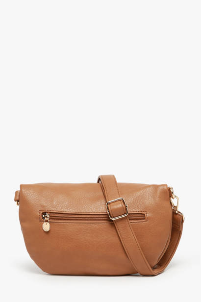 Belt Bag Lulu castagnette Brown zip YSALINE other view 4