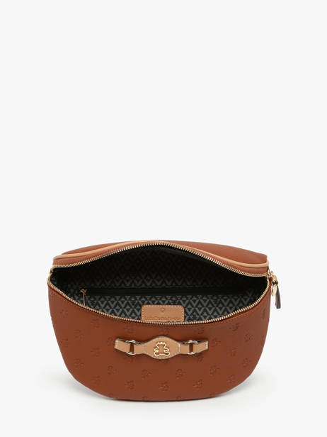 Belt Bag Lulu castagnette Brown embossed YUTH other view 3