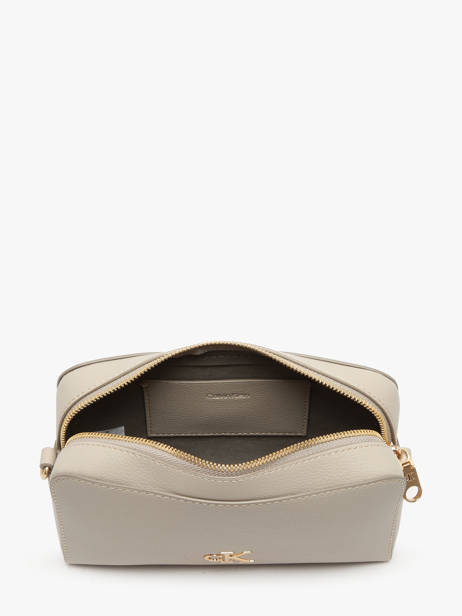 Shoulder Bag Sculpted Recycled Polyester Calvin klein jeans Beige sculpted 4K3162G other view 3