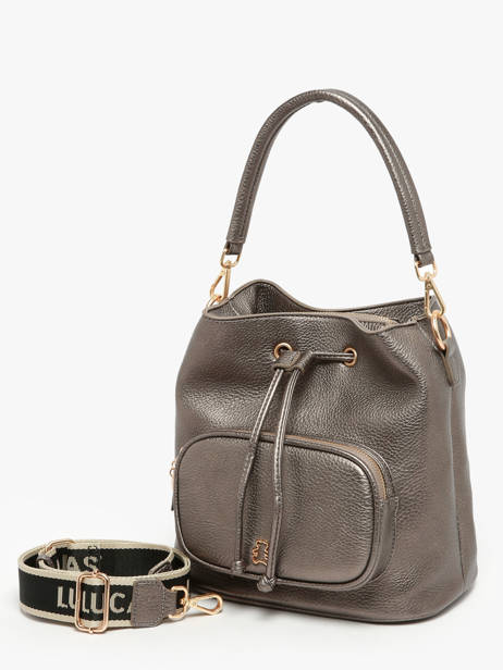 Shoulder Bag Pocket Lulu castagnette Silver pocket ZAID other view 2