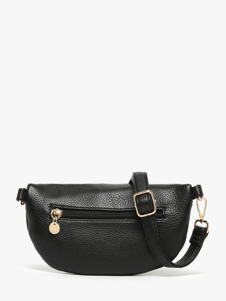 Belt Bag Lulu castagnette Black zip ZINH other view 4
