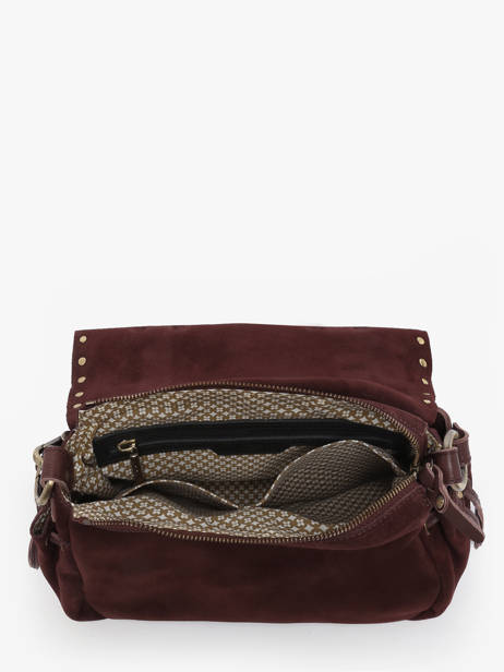Sac Bandoulière Vintage Cuir Mila louise Marron vintage 3861VC vue secondaire 3