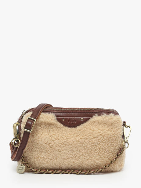 Crossbody Bag Vintage Leather Mila louise Brown vintage 23673XTC