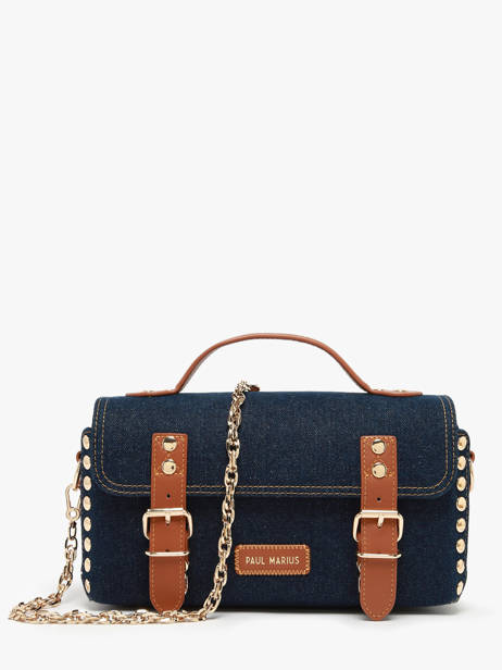 L'artisan Denim Brut Crossbody Bag Paul marius Blue denim brut ARTI2DEB