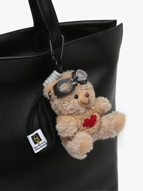 Bijou De Sac Pink Bear Miniprix Beige charms BB vue secondaire 1