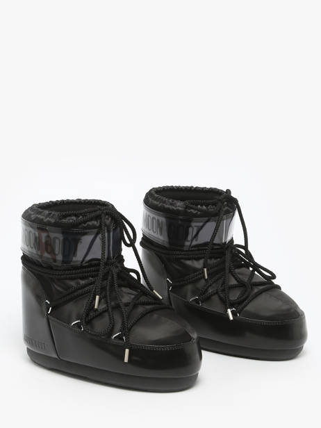 Boots Icon Low Glance Moon boot Black women D1409350 other view 2
