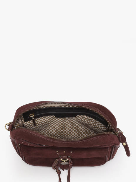 Sac Bandoulière Vintage Cuir Mila louise Marron vintage 3327VC vue secondaire 3