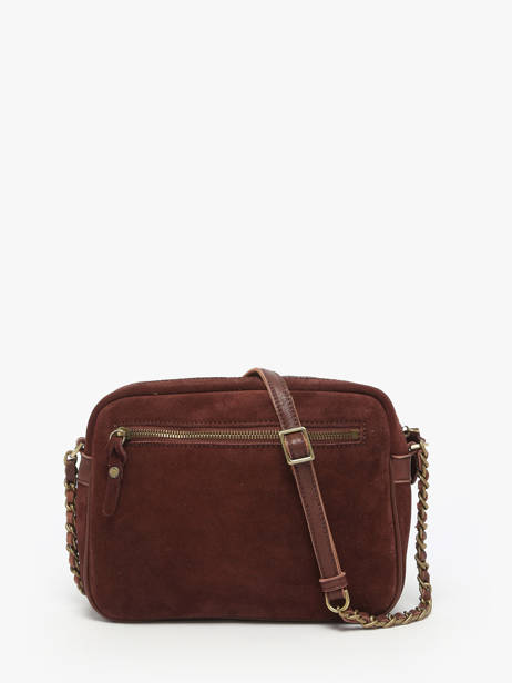 Sac Bandoulière Vintage Cuir Mila louise Marron vintage 3327VC vue secondaire 4