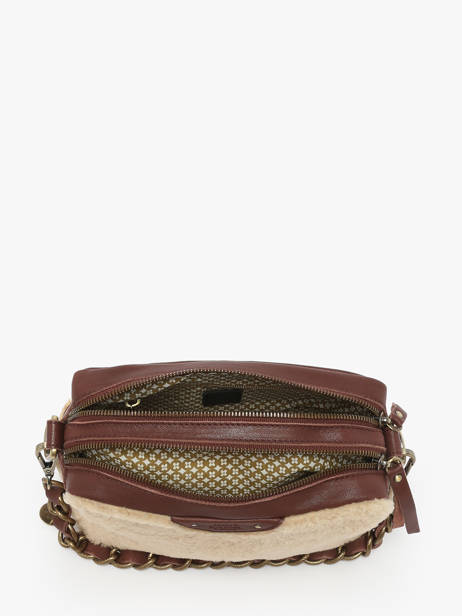Shoulder Bag Vintage Leather Mila louise Brown vintage 23673TC other view 3