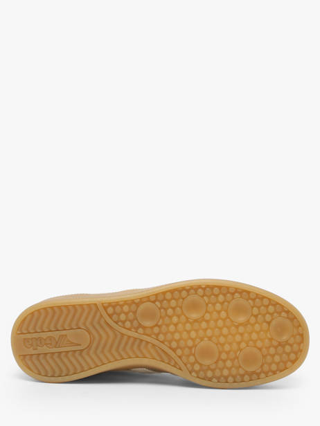 Sneakers En Cuir Gola Or women CLB783 vue secondaire 5