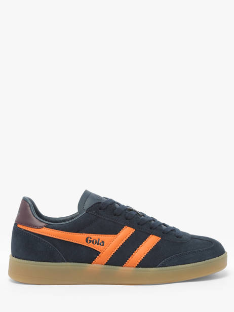 Sneakers En Cuir Gola Bleu men CMB735