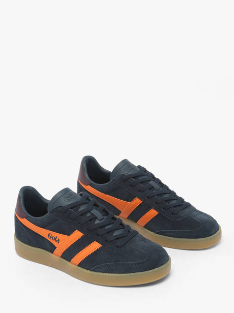 Sneakers En Cuir Gola Bleu men CMB735 vue secondaire 1