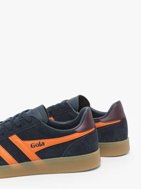 Sneakers En Cuir Gola Bleu men CMB735 vue secondaire 2