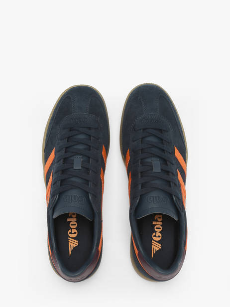Sneakers En Cuir Gola Bleu men CMB735 vue secondaire 3
