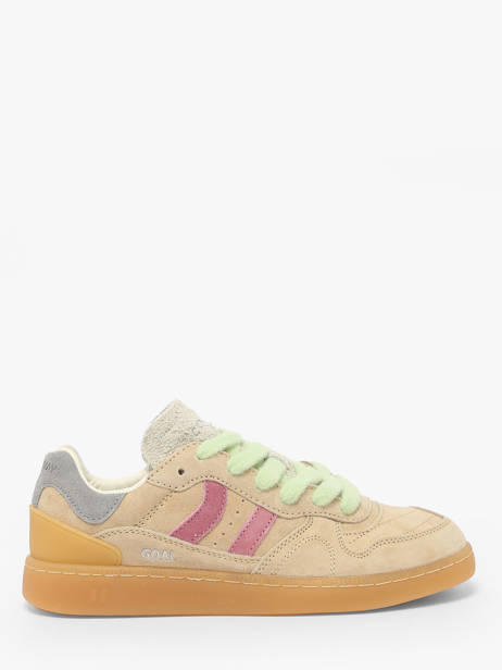 Sneakers In Leather Coolway Beige women 7673297