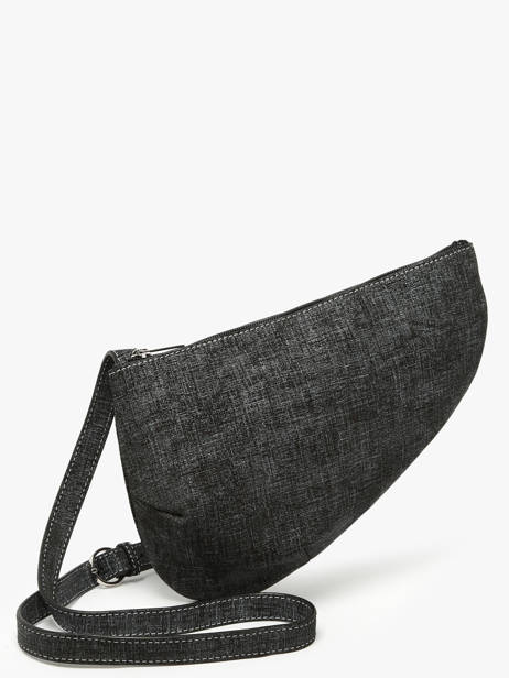 Crossbody Bag City Perle Tweed Nathan baume Black n city TW other view 2