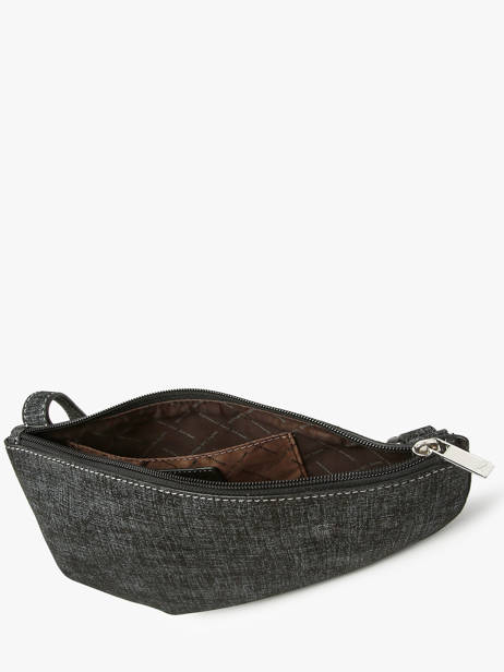 Crossbody Bag City Perle Tweed Nathan baume Black n city TW other view 3