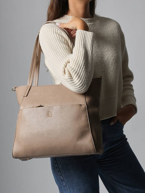 Shoulder Bag Soft Lulu castagnette Brown soft ZACARI other view 1