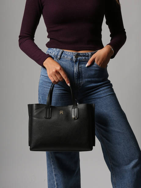 Shoulder Bag Th Distinct Polyurethane Tommy hilfiger Black th distinct AW17459 other view 1