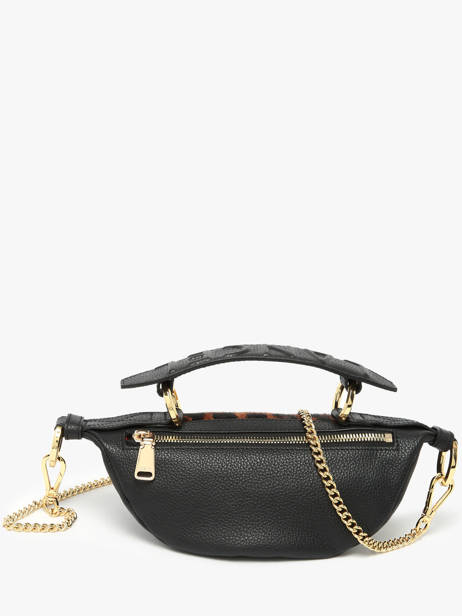 Shoulder Bag Origami Leather Lancel Black origami A13750 other view 4