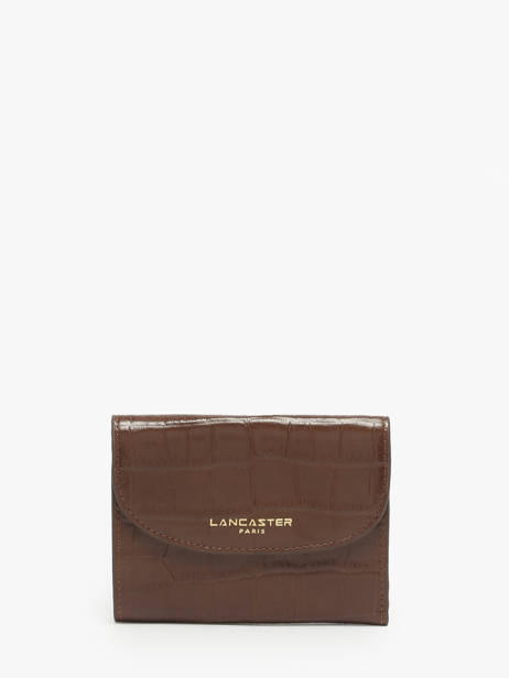 Portefeuille Cuir Lancaster Marron exo 11
