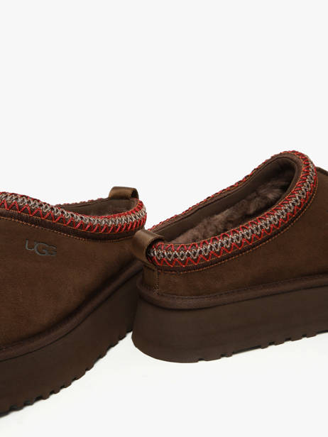 Platform Tazz Ii In Leather Ugg Brown women 1174471 other view 2