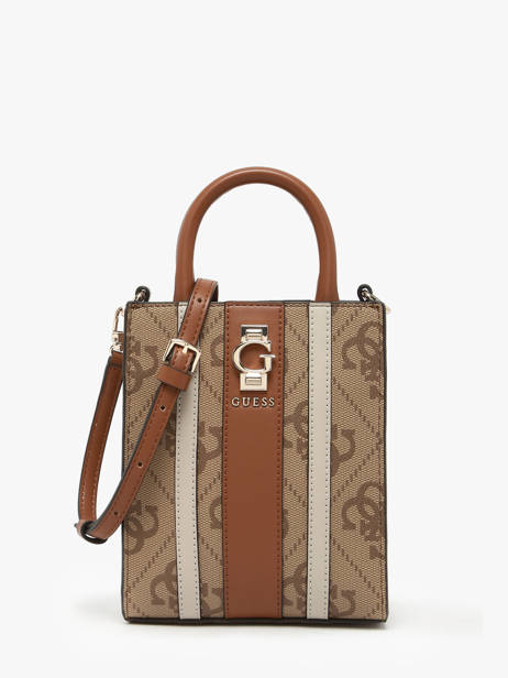 Sac Bandoulière Erenia Guess Marron erenia SO783875