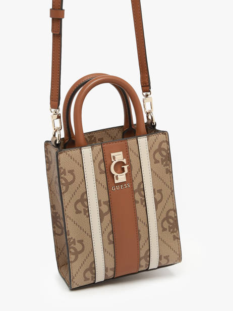 Sac Bandoulière Erenia Guess Marron erenia SO783875 vue secondaire 1