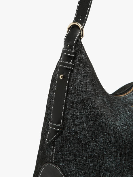 Sac Porté épaule Carrie Tweed Nathan baume Noir vogue TW vue secondaire 2