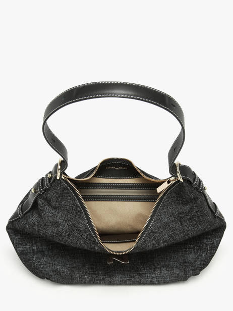 Sac Porté épaule Carrie Tweed Nathan baume Noir vogue TW vue secondaire 3