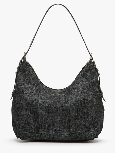 Sac Porté épaule Carrie Tweed Nathan baume Noir vogue TW vue secondaire 4