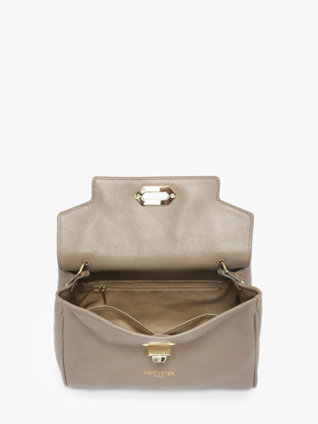 Leather Mademoiselle Grace Top-handle Bag Lancaster Beige mademoiselle grace 102 other view 2