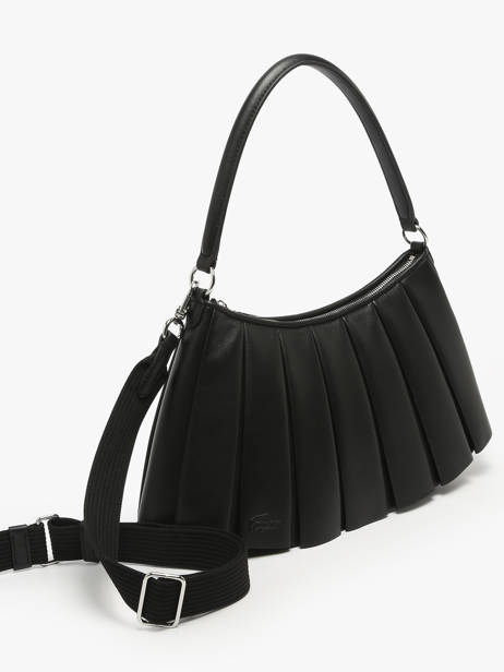 Sac Porté épaule Lenglen Lacoste Noir lenglen NU5176DP vue secondaire 1